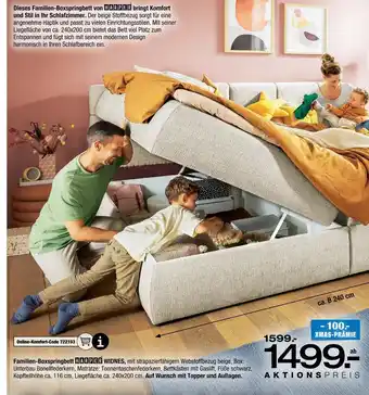 Ostermann Harper familien-boxspringbett harper widnes Angebot