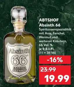 Kaufland Abtshof absinth 66 Angebot