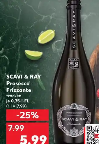 Kaufland Scavi & ray prosecco frizzante Angebot