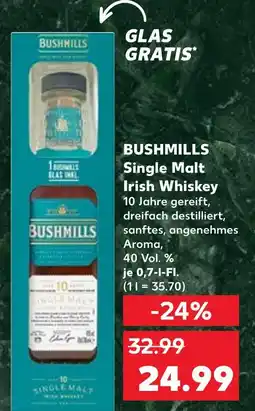 Kaufland Bushmills single malt irish whiskey Angebot