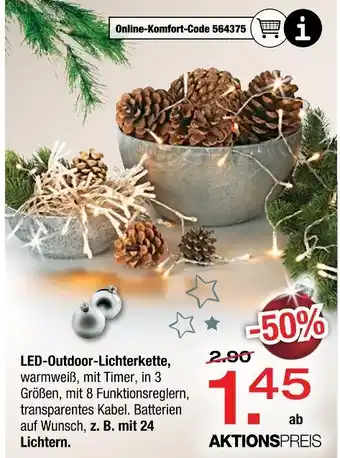 Ostermann Led-outdoor-lichterkette Angebot