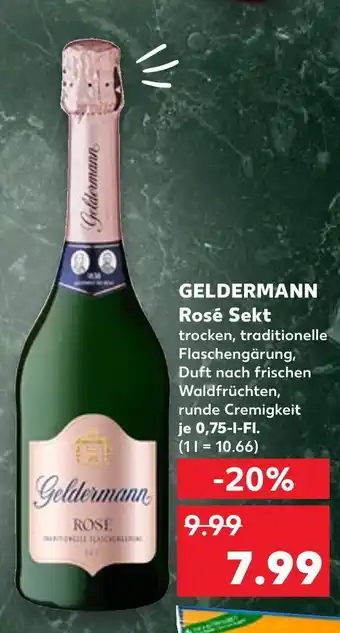 Kaufland Geldermann rosé sekt Angebot