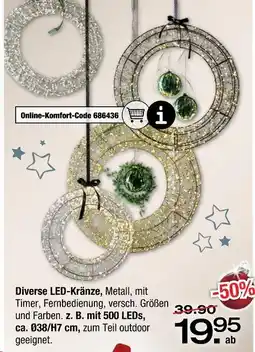Ostermann Diverse led-kränze Angebot