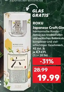 Kaufland Roku japanese craft gin Angebot