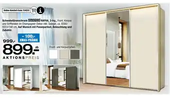 Ostermann Harper schwebetürenschrank rafha Angebot