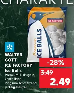 Kaufland Walter gott ice factory ice balls Angebot