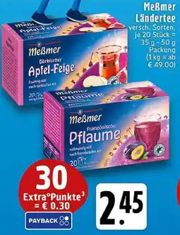 Edeka Meßmer Ländertee Angebot