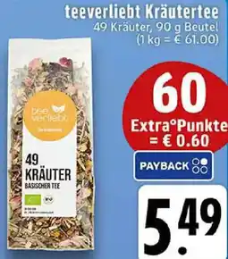Edeka teeverliebt Kräutertee Angebot