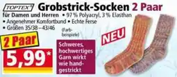 Norma TOPTEX Grobstrick-Socken 2 Paar Angebot