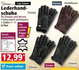 Norma JASMINELLA/Luigi Lamberto Lederhandschuhe Angebot