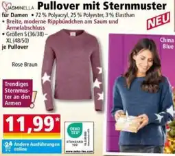 Norma JASMINELLA Pullover mit Sternmuster Angebot