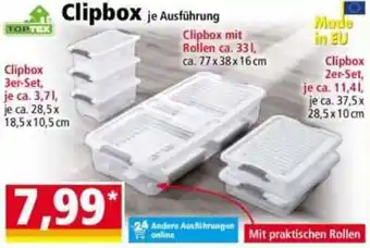 Norma TOPTEX Clipbox Angebot
