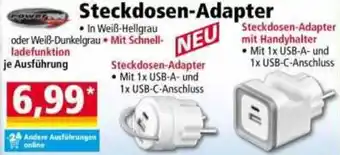 Norma Powertec Steckdosen-Adapter Angebot