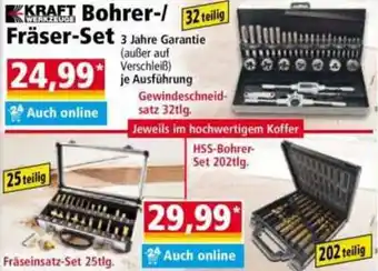 Norma KRAFT WERKZEUGE Bohrer-/ Fräser-Set Angebot
