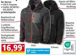 Norma TOPTEX Winter-Fleece Arbeitsjacke Angebot