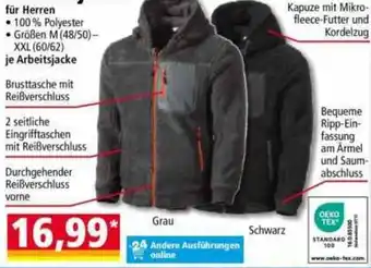 Norma TOPTEX Winter-Fleece Arbeitsjacke Angebot