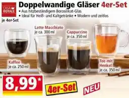 Norma CASA ROYALE Doppelwandige Gläser Angebot