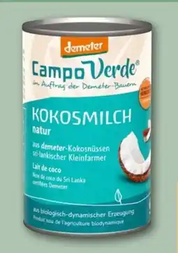 REWE Campo Verde Bio Kokosmilch Angebot
