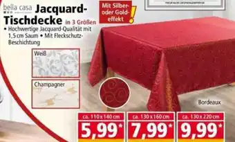 Norma bella casa Jacquard Tischdecke Angebot