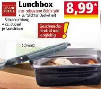 Norma CASA ROYALE Lunchbox Angebot