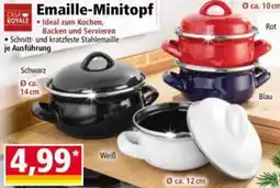 Norma CASA ROYALE Emaille-Minitopf Angebot