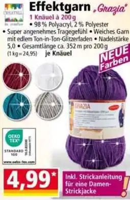 Norma Effektgarn Grazia Angebot