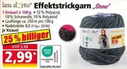 Norma lana al etta Effektstrickgarn Snow Angebot