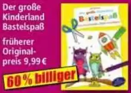 Norma Der große Kinderland Bastelspaß Angebot
