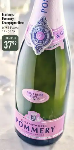 Galeria Markthalle Frankreich Pommery Champagner Rose Angebot