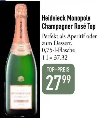 Galeria Markthalle Heidsieck Monopole Champagner Rosé Top Angebot