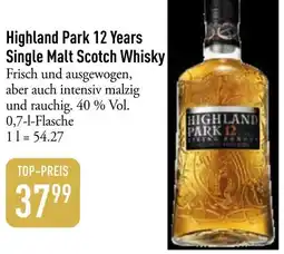 Galeria Markthalle Highland Park 12 Years Single Malt Scotch Whisky Angebot