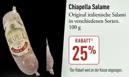 Galeria Markthalle Chiapella Salame Angebot