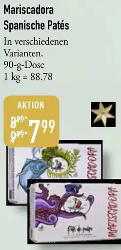 Galeria Markthalle Mariscadora Spanische Patés Angebot