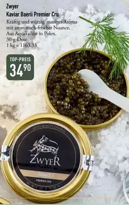 Galeria Markthalle Zwyer Kaviar Baerii Premier Cru Angebot