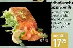 Galeria Markthalle Kaltgeräuchertes Lachsrückenfilet Angebot