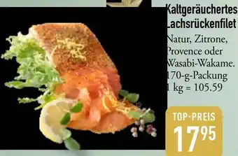 Galeria Markthalle Kaltgeräuchertes Lachsrückenfilet Angebot