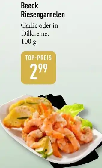 Galeria Markthalle Beeck Riesengarnelen Angebot