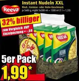 Norma Reeva Instant Nudeln XXL Angebot