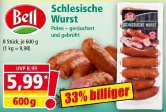 Norma Bell Schlesische Wurst Angebot