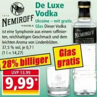 Norma NEMIROFF De Luxe Vodka Angebot