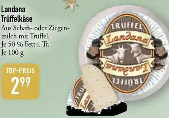 Galeria Markthalle Landana Trüffelkäse Angebot