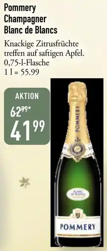 Galeria Markthalle Pommery Champagner Blanc de Blancs Angebot