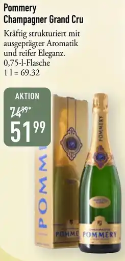 Galeria Markthalle Pommery Champagner Grand Cru Angebot