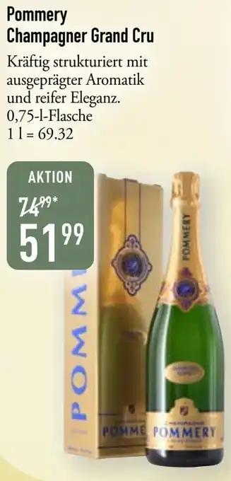 Galeria Markthalle Pommery Champagner Grand Cru Angebot