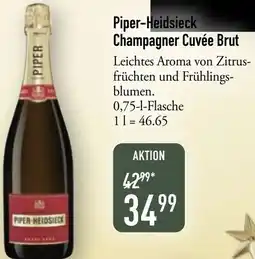 Galeria Markthalle Piper-Heidsieck Champagner Cuvée Brut Angebot