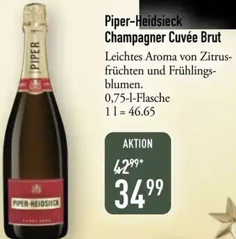 Galeria Markthalle Piper-Heidsieck Champagner Cuvée Brut Angebot