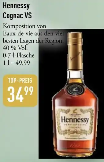 Galeria Markthalle Hennessy Cognac VS Angebot