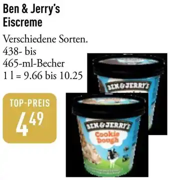 Galeria Markthalle Ben & Jerry's Eiscreme Angebot
