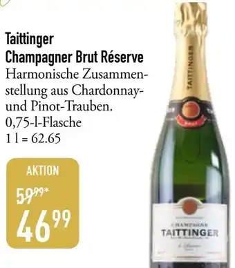 Galeria Markthalle Taittinger Champagner Brut Réserve Angebot