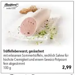 CITTI Markt Bedford Trüffelleberwurst, geräuchert Angebot